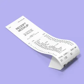 Receipt Bills 01